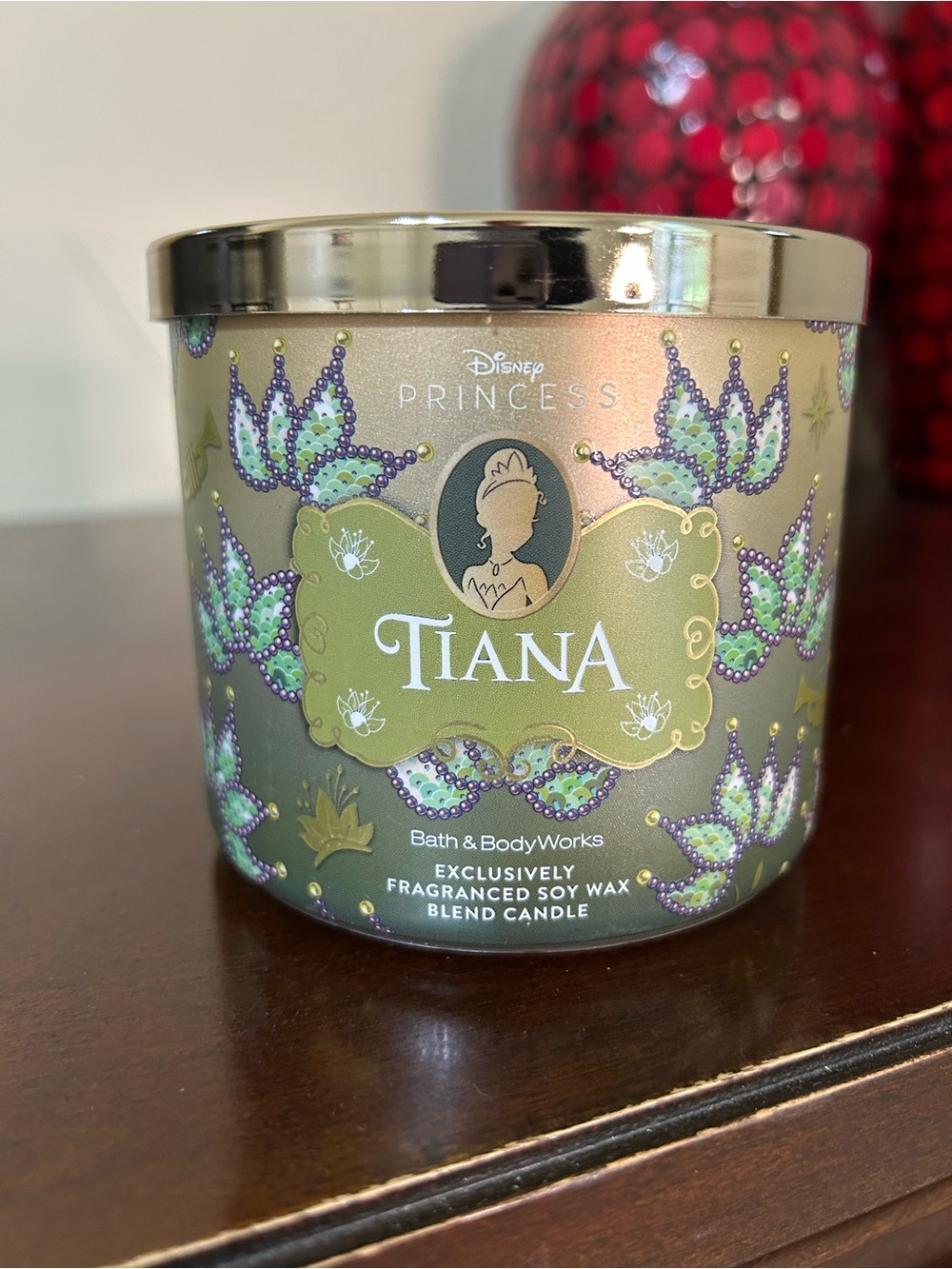 Bath & Body Works Disney Princess Tiana Scented 3 Wick Candle